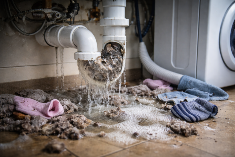 Laundry Drain Blockages